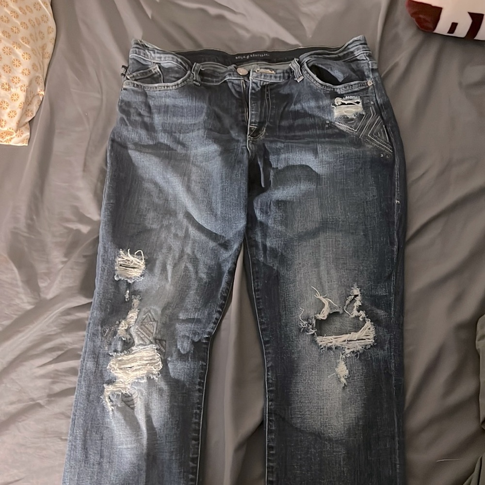 Original Rock & Republic distressed jeans